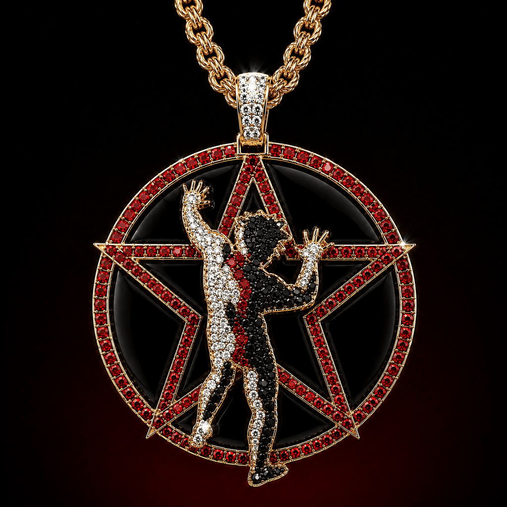 RSH Solid Gold Chain with Diamond Pendant TTTT
