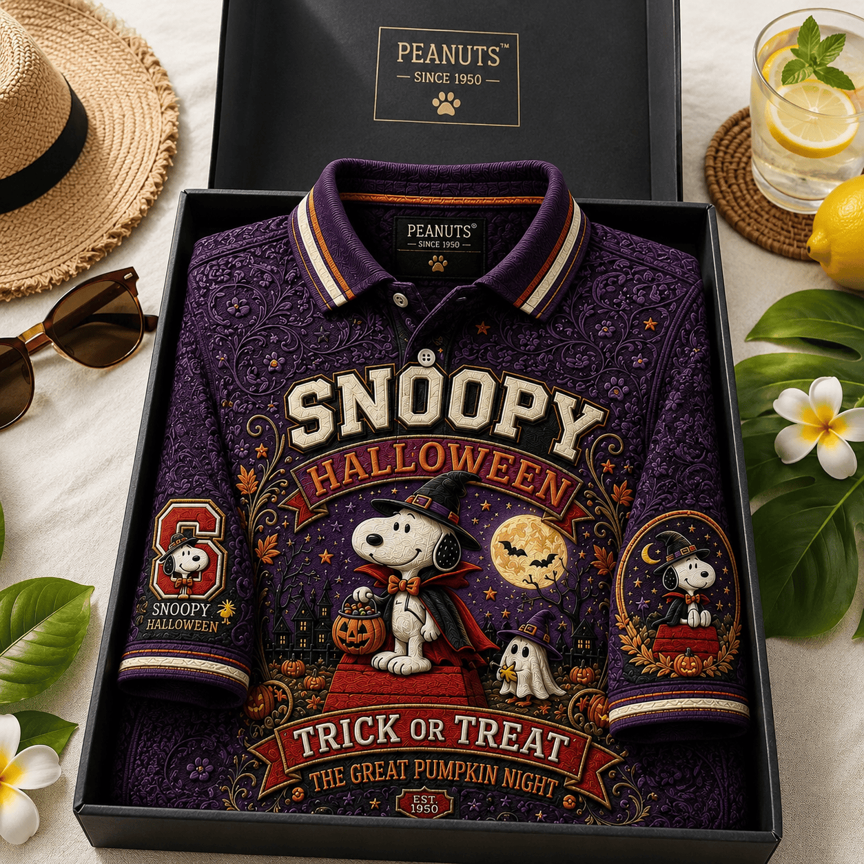 PREMIUM SPNY EMBOSS POLO SHIRT NTNA