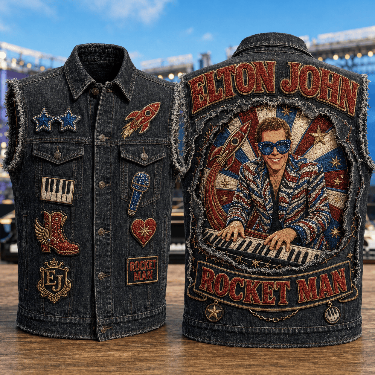 ETJ PREMIUM DENIM VEST NTVA