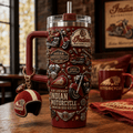 IDMC 40oz Tumbler With Handle DNBN