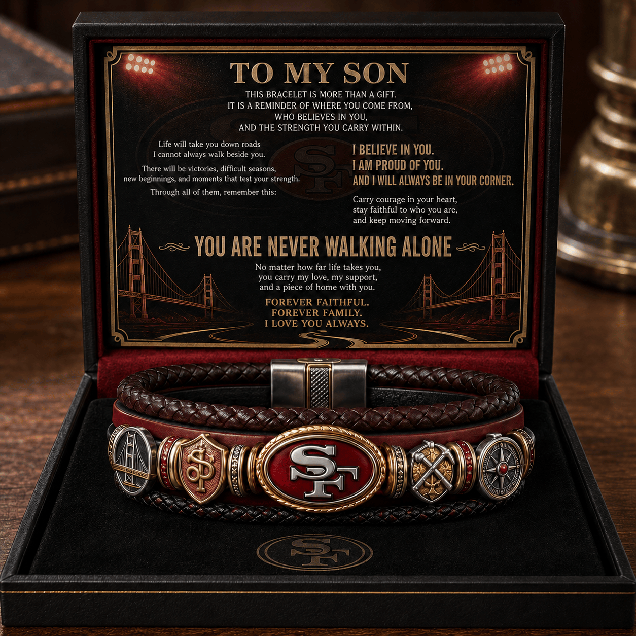 SF49 Braided Bracelet Set PDL