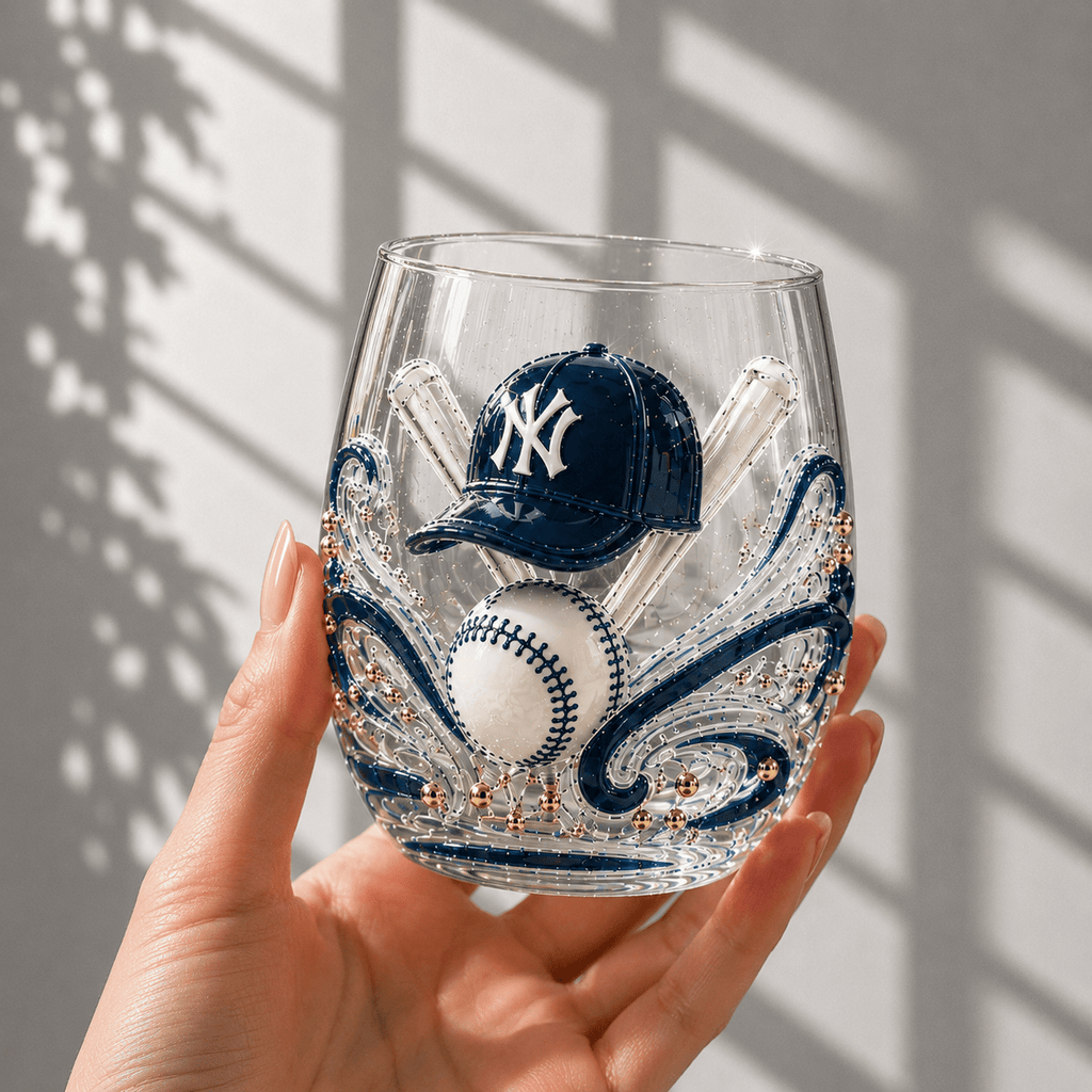 Premium NYY Whiskey Glass Set TTTT
